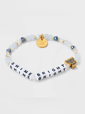 Little Word Project ‘Shine Bright' Beaded Bracelet